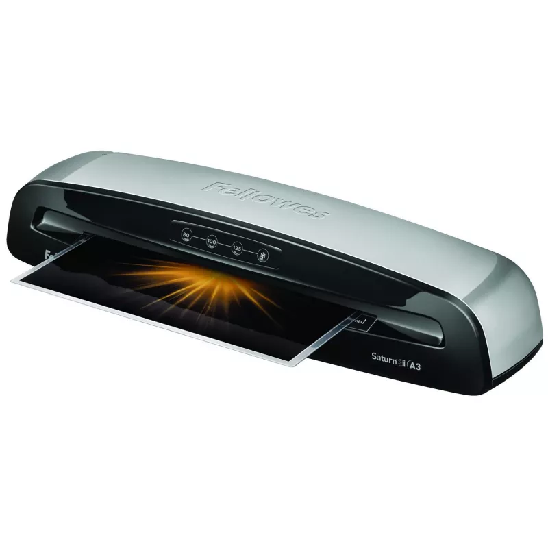Fellowes Saturn 3i Laminator na zimno/gorąco 300 mm/min Czarny, Srebrny
