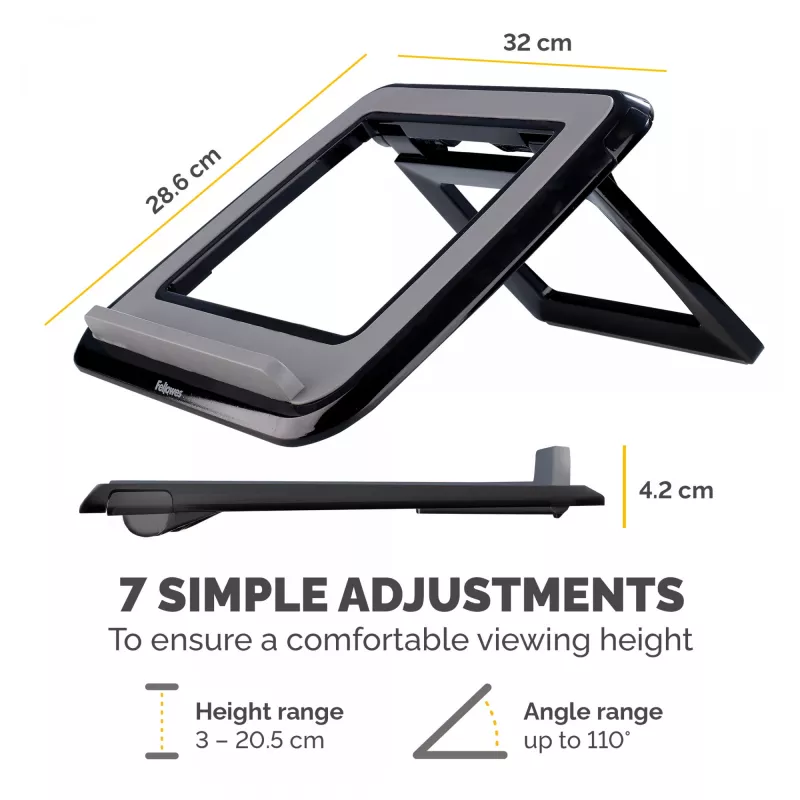 Podstawka pod laptop Fellowes I-Spire Quick Lift Regulowana