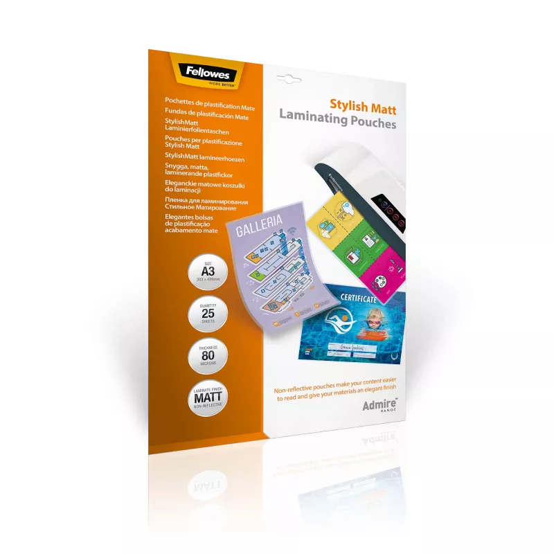 Fellowes 5602201 koszulka do laminowania 25 szt.