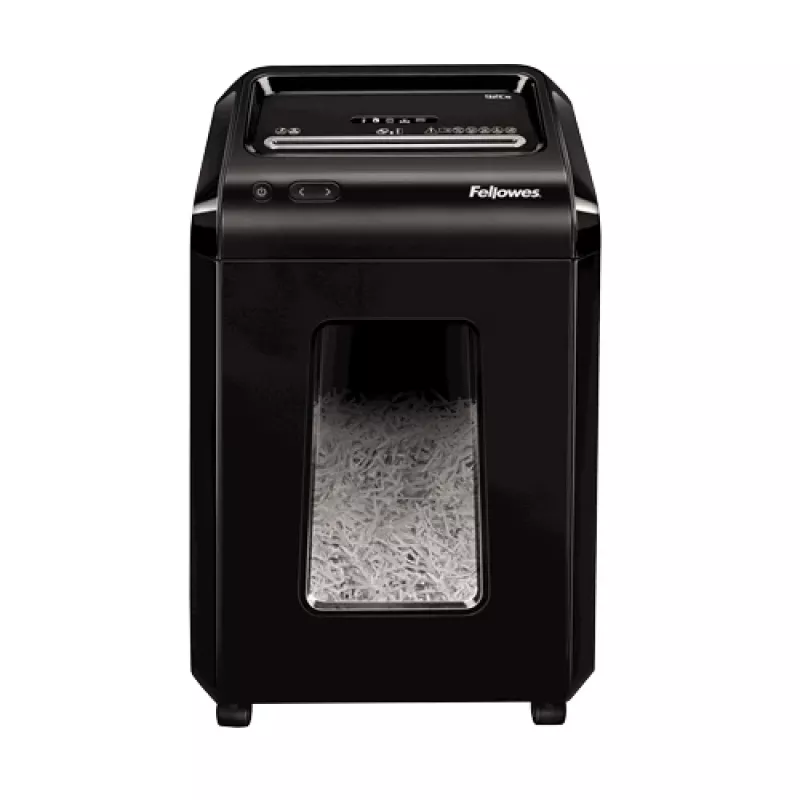 Niszczarka Fellowes Powershred 92Cs, cięcie paskowe, Czarny