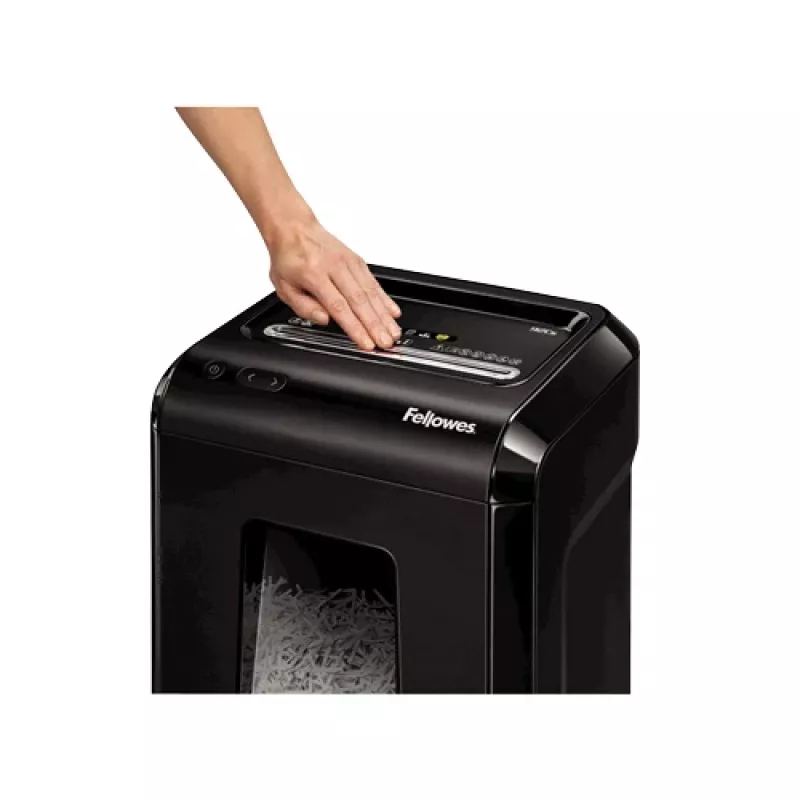 Niszczarka Fellowes Powershred 92Cs, cięcie paskowe, Czarny