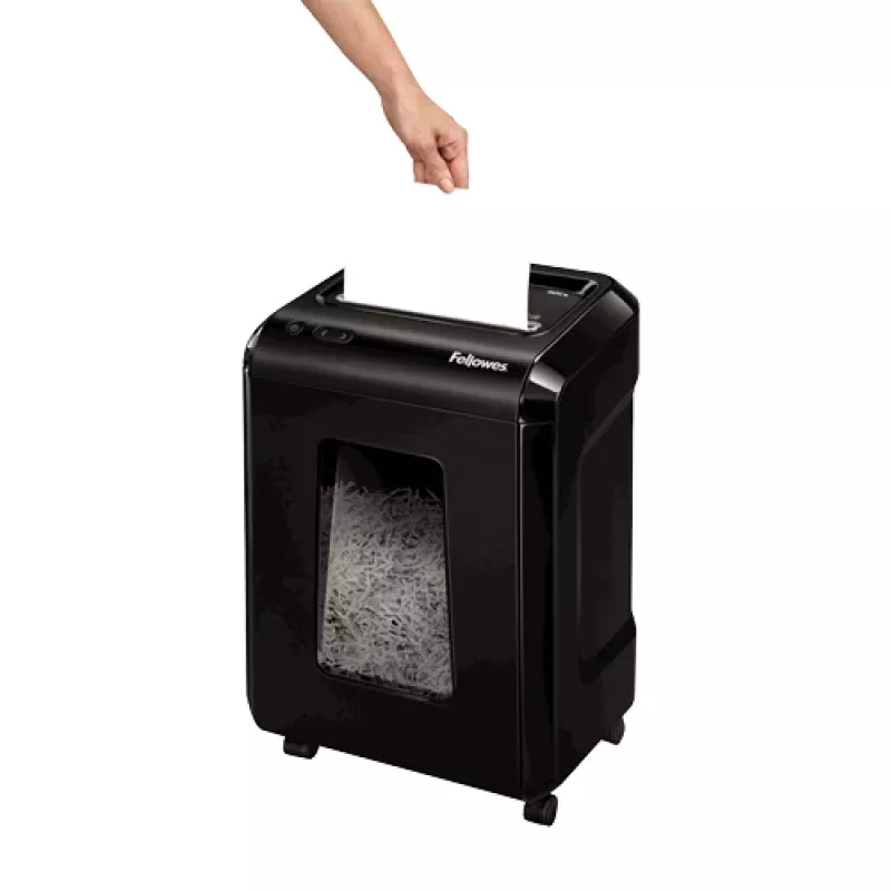 Niszczarka Fellowes Powershred 92Cs, cięcie paskowe, Czarny