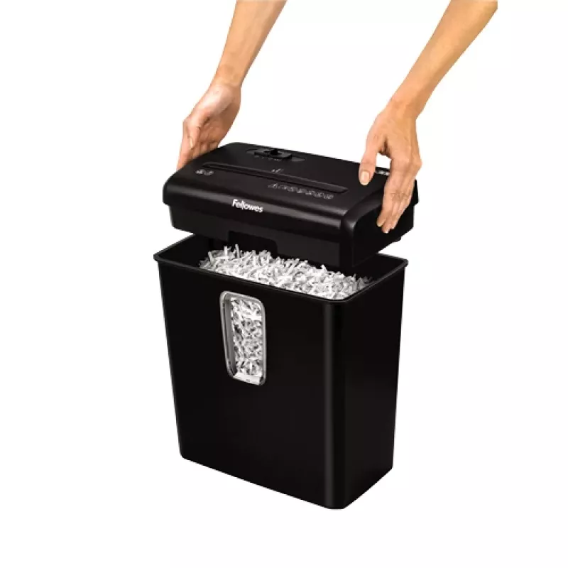 Niszczarka Fellowes Powershred P-30C, cięcie poprzeczne, 22 cm, czarna