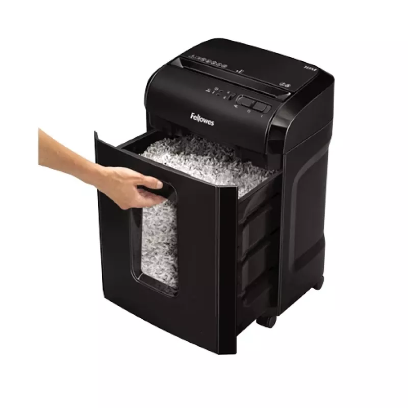 Niszczarka Fellowes Powershred 10M, cięcie mikro, czarna