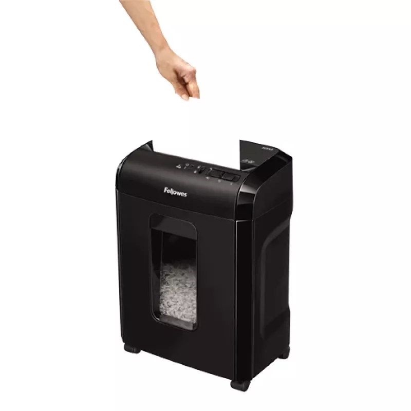 Niszczarka Fellowes Powershred 10M, cięcie mikro, czarna