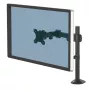 Fellowes Reflex Monitor Arm - Uchwyt monitora do ekranów 8 kg 32 cale - Regulowany uchwyt biurkowy do monitora - Pochylenie 45° Obrót 180° Rotacja 360°, VESA 75 x 75/100 x 100 - Czarny