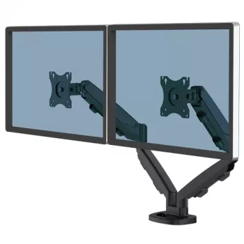 Fellowes Eppa 9683401 uchwyt do monitora / podstawa 99,1 cm (39 cali) Biurkowy Czarny