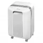 Fellowes Powershred LX201 niszczarka mikrocięta biała, cięcie mikro, 23 cm, 2 x 12 mm, 22 L, dotyk, 4 kółka