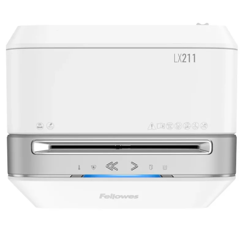 Niszczarka Fellowes LX Series Powershred LX21 Mikrocięcie Szary, Biały