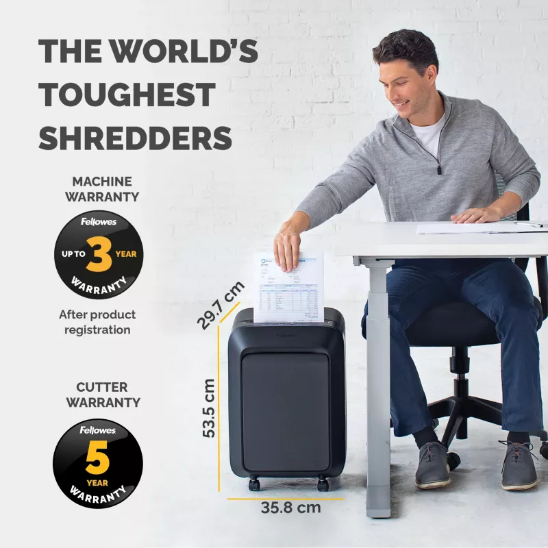 Niszczarka dokumentów Fellowes LX Series Powershred LX210 Czarny