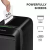 Fellowes LX Series Powershred LX220 niszczarka do papieru 65 dB Czarny