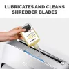 Fellowes Powershred butelkowany środek smarny (355 ml), Olej smarny, 0,355 l, Żółty, 90 mm, 35 mm, 20 mm