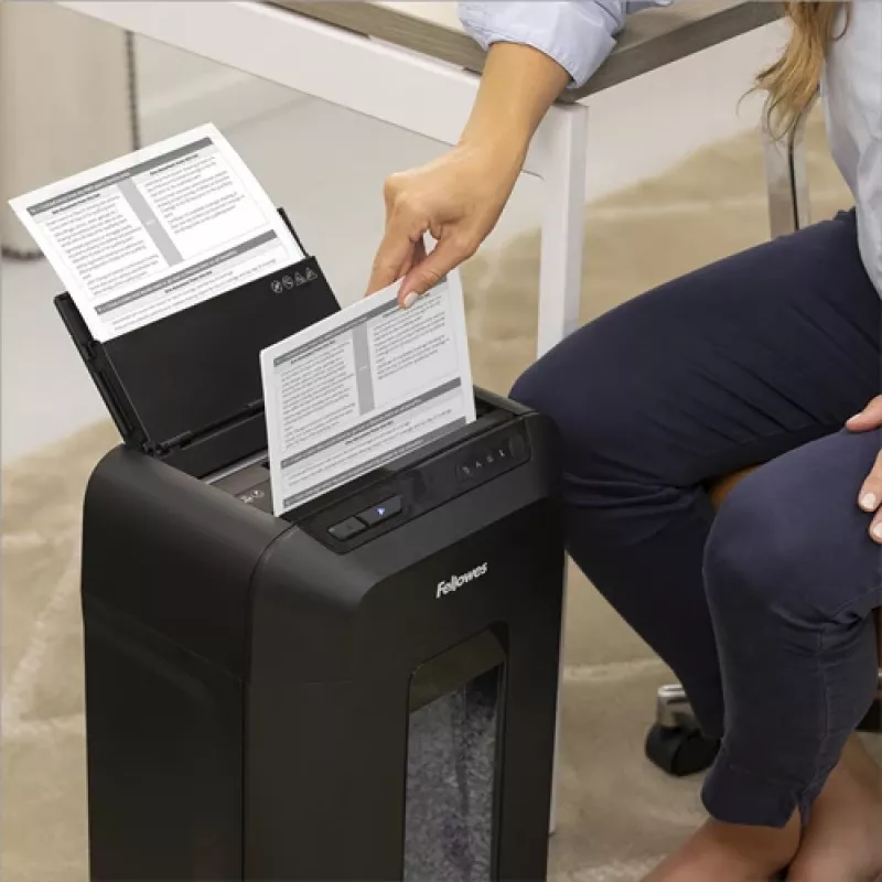 Niszczarka Fellowes AutoMax 90M Mikrocięcie Czarny