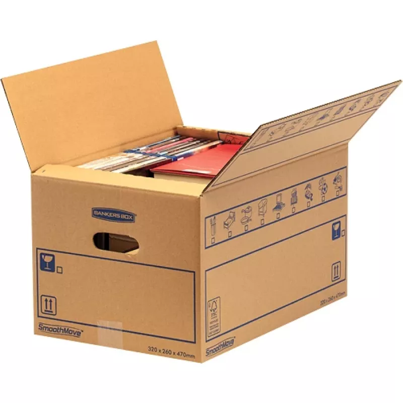 Fellowes 6203601 pudełko do przechowywania Prostokątny Tektura Naturalny