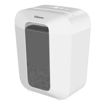 Niszczarka krzyżowa Fellowes LX Series Powershred LX50 (biała) – opatentowany zamek bezpieczeństwa