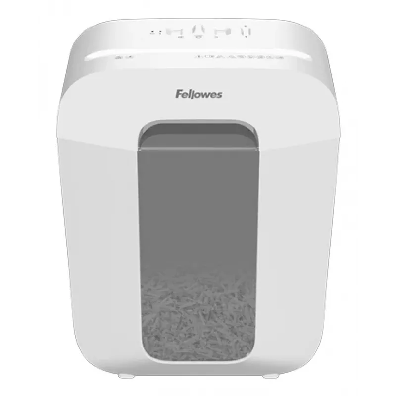 Niszczarka krzyżowa Fellowes LX Series Powershred LX50 (biała) – opatentowany zamek bezpieczeństwa