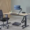 Fellowes 100136871 organizer kabli Biurko Osłona na kable Czarny 1 szt.