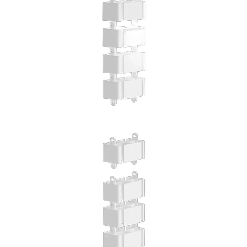 Fellowes 100136872 organizer kabli Biurko Rękaw na kable Biały 1 szt.