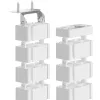 Fellowes 100136872 organizer kabli Biurko Rękaw na kable Biały 1 szt.