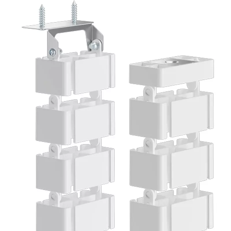 Fellowes 100136872 organizer kabli Biurko Rękaw na kable Biały 1 szt.