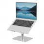 Fellowes Alumia Laptop Riser Podstawka pod laptop na biurko Maks. rozmiar 15 cali Maks. waga 5 kg Srebrny