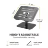 Fellowes Alumia Laptop Riser Podstawka pod laptop na biurko Maks. rozmiar 15 cali Maks. waga 5 kg Czarna