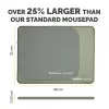 Fellowes Breyta (New) XL myszpad Sage, Sage, Monochromatic, Nieślizgająca się podstawa
