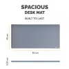 Fellowes Computer Desk Mat with Non-Slip Base Breyta Desk Mat with Antibacterial Protection Marine