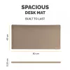 Fellowes Computer Desk Mat with Non-Slip Base Breyta Desk Mat with Antibacterial Protection Sand