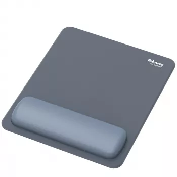 Fellowes Breyta Mata pod mysz z podpórką pod nadgarstek mysz Pad Wrist Support z ochroną antybakteryjną Ergonomiczna mata pod mysz Marine