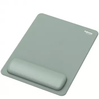 Podkładka pod mysz Fellowes Breyta XL z podpórką pod nadgarstek XL mysz Pad Wrist Support z ochroną antybakteryjną, ergonomiczna, w kolorze szałwiowym
