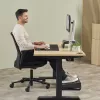 Podkładka pod nadgarstek Fellowes Breyta Palm Rest z ochroną antybakteryjną — ergonomiczne wsparcie nadgarstka, czarna