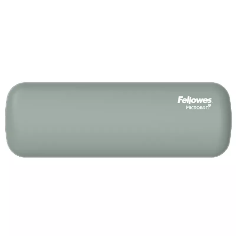 Podkładka pod nadgarstek Fellowes Breyta Palm Rest z ochroną antybakteryjną Ergonomiczne wsparcie nadgarstka Sage