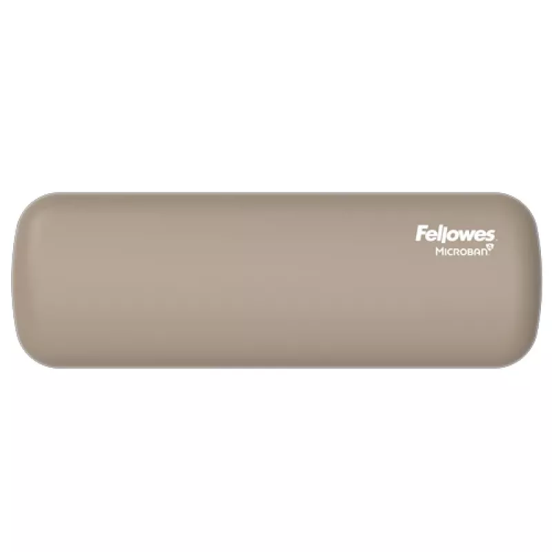 Fellowes Wrist Rest Breyta Palm Rest z ochroną antybakteryjną Ergonomiczna podpórka pod nadgarstek Piaskowy