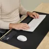 Podpórka pod nadgarstek do klawiatury Fellowes Breyta – podparcie nadgarstka z ochroną antybakteryjną, ergonomiczne wsparcie, czarna