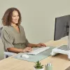 Fellowes Podpórka pod nadgarstki do klawiatury Breyta Ergonomiczna podpórka z ochroną antybakteryjną Szałwia
