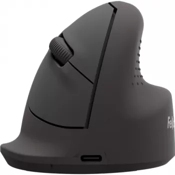 Fellowes Pionowa mysz bezprzewodowa Breyta Ergonomiczna pionowa mysz dla osób praworęcznych, średnia
