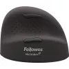 Fellowes Breyta Plus+ Mysz pionowa - Mała prawa, Praworęczna, Konstrukcja pionowa, Optyczna, Bluetooth + USB typu C, 2400 DPI, Czarna