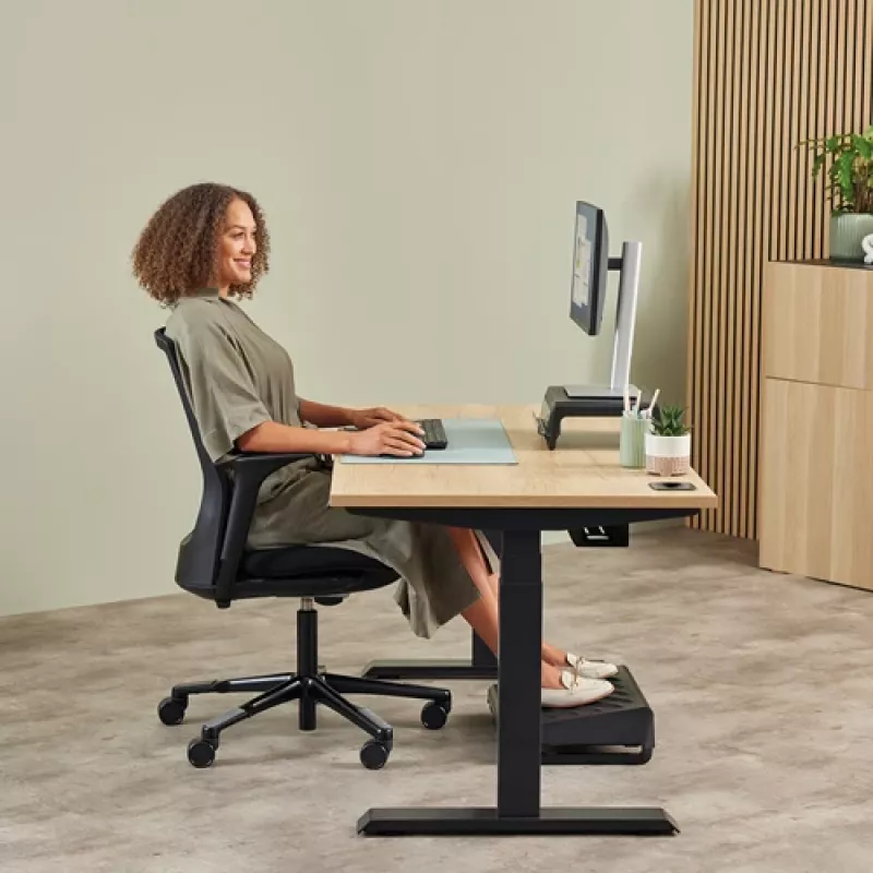 Fellowes Vertical Wireless mysz Breyta Plus+ Ergonomic Right Handed Vertical mysz z Antibacterial Protection Medium