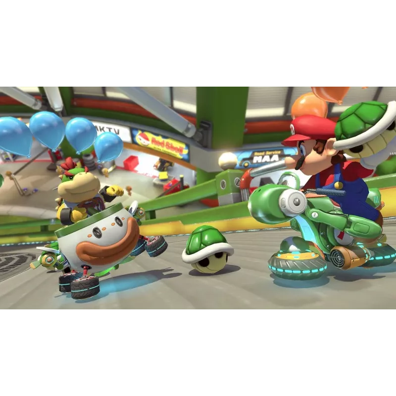 Nintendo Mario Kart 8 Deluxe Standard niemiecki, angielski, francuski, włoski, japoński, niderlandzki, portugalski, rosyjski Nintendo Switch
