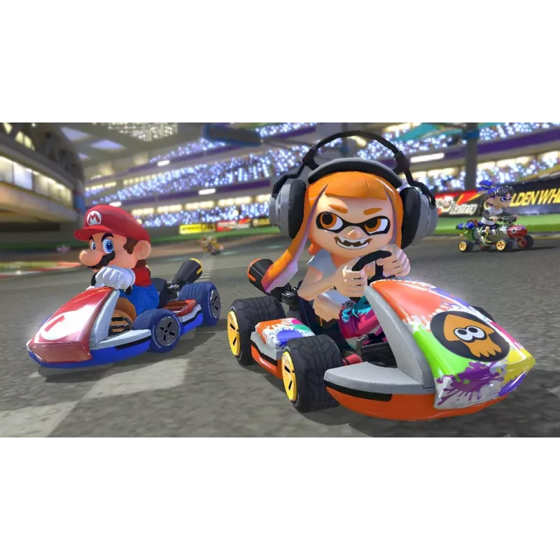Nintendo Mario Kart 8 Deluxe Standard niemiecki, angielski, francuski, włoski, japoński, niderlandzki, portugalski, rosyjski Nintendo Switch