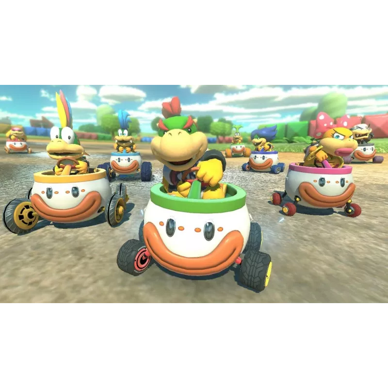 Nintendo Mario Kart 8 Deluxe Standard niemiecki, angielski, francuski, włoski, japoński, niderlandzki, portugalski, rosyjski Nintendo Switch