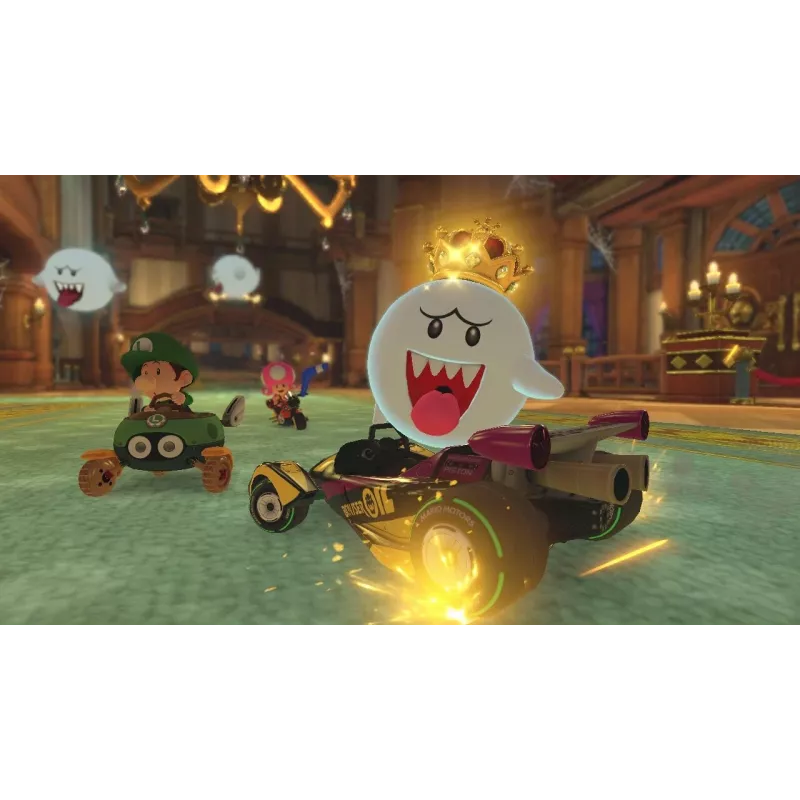 Nintendo Mario Kart 8 Deluxe Standard niemiecki, angielski, francuski, włoski, japoński, niderlandzki, portugalski, rosyjski Nintendo Switch