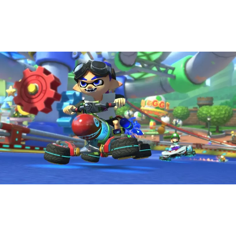 Nintendo Mario Kart 8 Deluxe Standard niemiecki, angielski, francuski, włoski, japoński, niderlandzki, portugalski, rosyjski Nintendo Switch