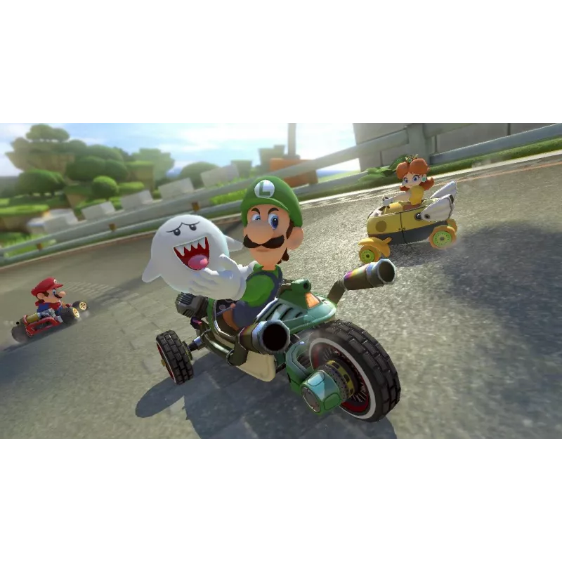 Nintendo Mario Kart 8 Deluxe Standard niemiecki, angielski, francuski, włoski, japoński, niderlandzki, portugalski, rosyjski Nintendo Switch
