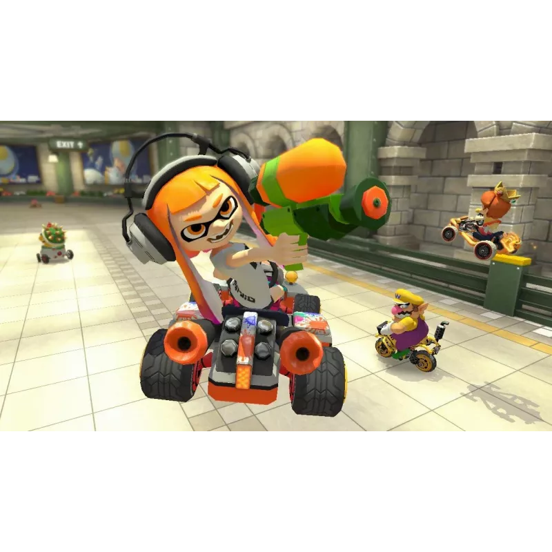 Nintendo Mario Kart 8 Deluxe Standard niemiecki, angielski, francuski, włoski, japoński, niderlandzki, portugalski, rosyjski Nintendo Switch