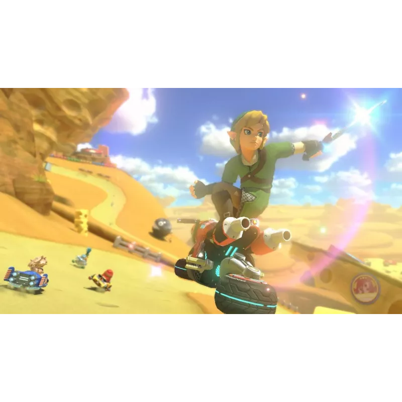 Nintendo Mario Kart 8 Deluxe Standard niemiecki, angielski, francuski, włoski, japoński, niderlandzki, portugalski, rosyjski Nintendo Switch