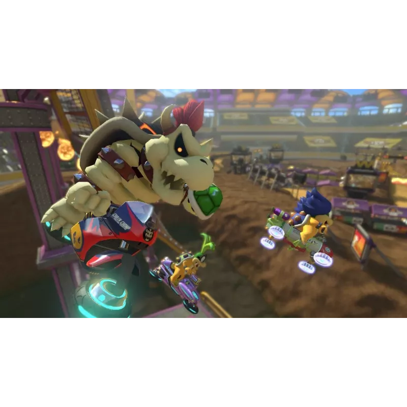 Nintendo Mario Kart 8 Deluxe Standard niemiecki, angielski, francuski, włoski, japoński, niderlandzki, portugalski, rosyjski Nintendo Switch