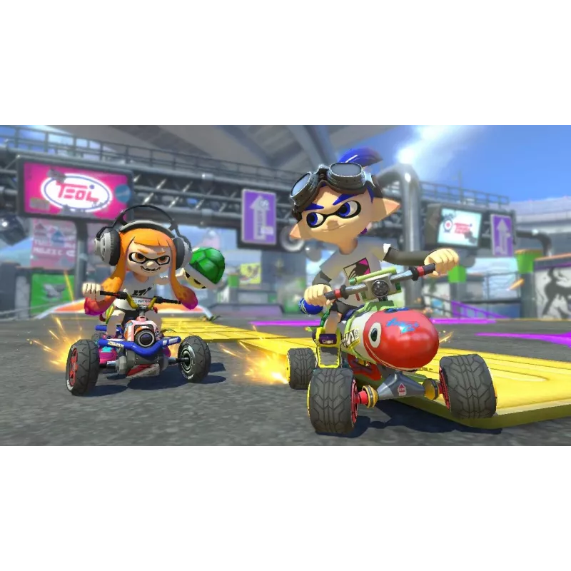 Nintendo Mario Kart 8 Deluxe Standard niemiecki, angielski, francuski, włoski, japoński, niderlandzki, portugalski, rosyjski Nintendo Switch