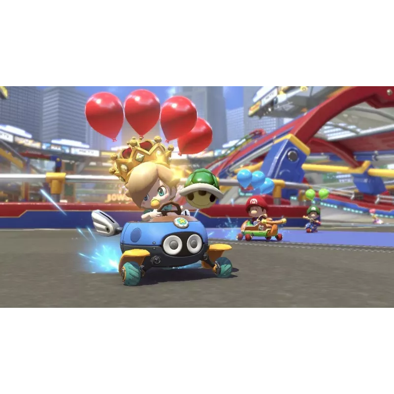 Nintendo Mario Kart 8 Deluxe Standard niemiecki, angielski, francuski, włoski, japoński, niderlandzki, portugalski, rosyjski Nintendo Switch